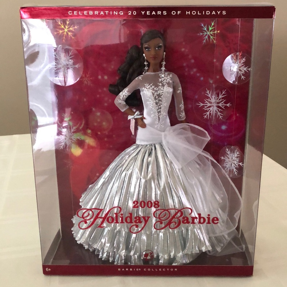 2008 Holiday Barbie African American New in box